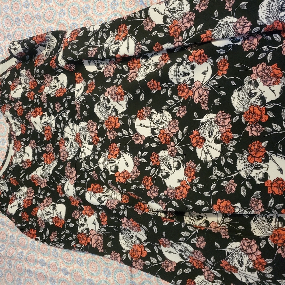 Torrid Skull skater dress